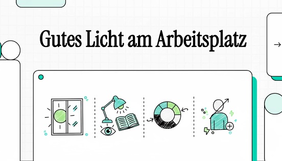 Gutes Licht am Arbeitsplatz mit der ASR A3.4